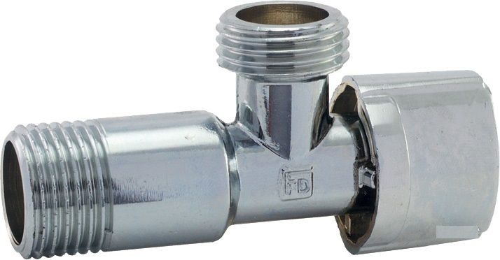 FADO NEW кутовий кран 1/2" x 3/8" латунь, Італія
