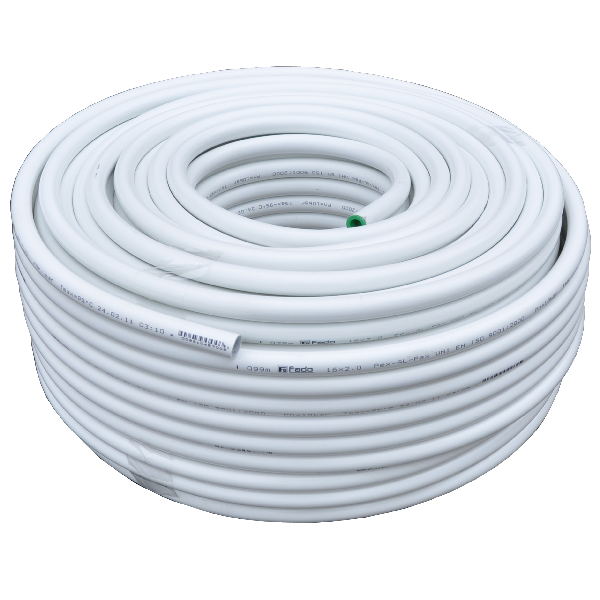 FADO PEX-AL-PEX 16×2,0 мм металопластикова труба бухта 200 м MP21